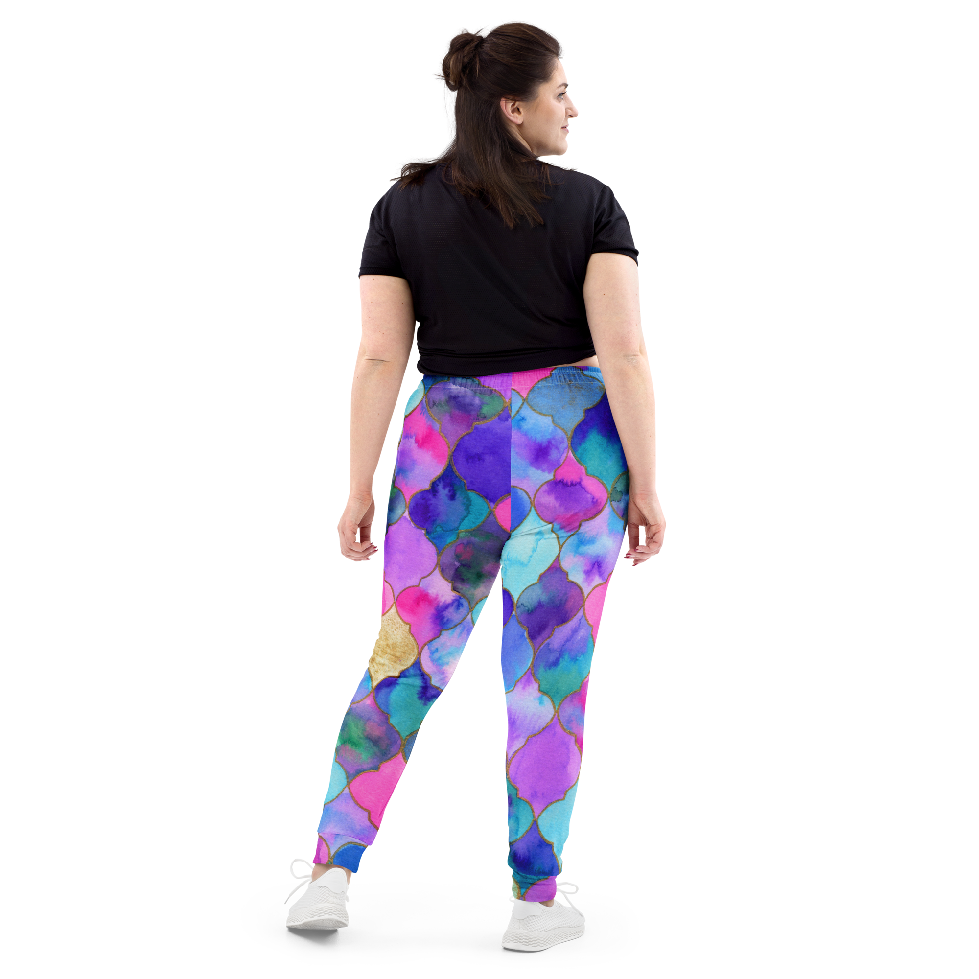 Stained Glass Print Joggers